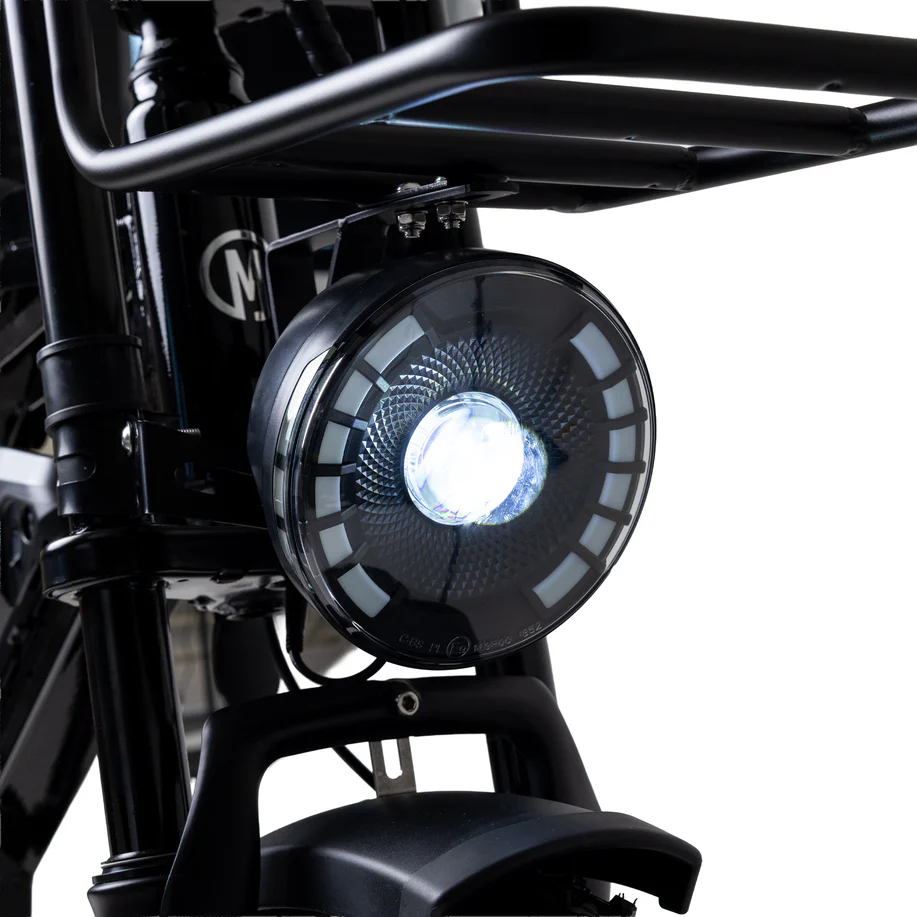 20 inch Elektrische Fatbike – Tweezitter, dikke sneeuwbanden, voor- & achtervering, 7SP
