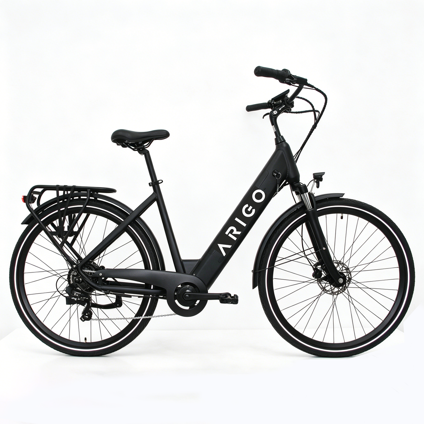 28" Women's Aluminum Alloy Frame, Hidden Battery Compartment, 36V 13Ah Lithium Battery, Rear 7-Speed, Rear Hub Motor